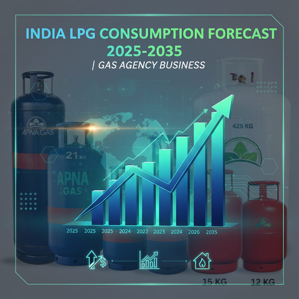 India LPG Consumption Forecast 2025-2035 Gas Agency Business